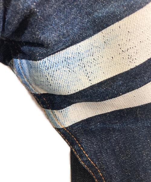 MOMOTARO JEANS（桃太郎ジーンズ）MOMOTARO JEANS (桃太郎ジーンズ) 出陣 3rdダブルポケットジャケット インディゴ サイズ:38の古着・服飾アイテム