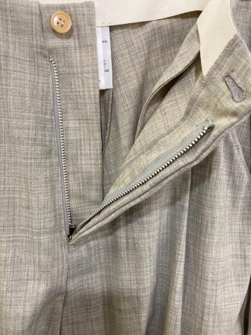 COMME des GARCONS（コムデギャルソン）COMME des GARCONS (コムデギャルソン) 93ss ランダムタック切替デザインスカート グレー サイズ:S 未使用品の古着・服飾アイテム