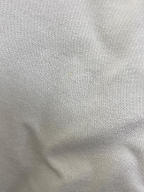 BLACK COMME des GARCONS（ブラックコムデギャルソン）BLACK COMME des GARCONS (ブラックコムデギャルソン) バンドカラープルオーバーデザインシャツ ホワイト サイズ:Lの古着・服飾アイテム