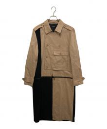 N'enuphar（ネニュファール）の古着「トレンチブルゾンコート」｜ベージュ