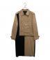 N'enuphar（ネニュファール）の古着「トレンチブルゾンコート」｜ベージュ