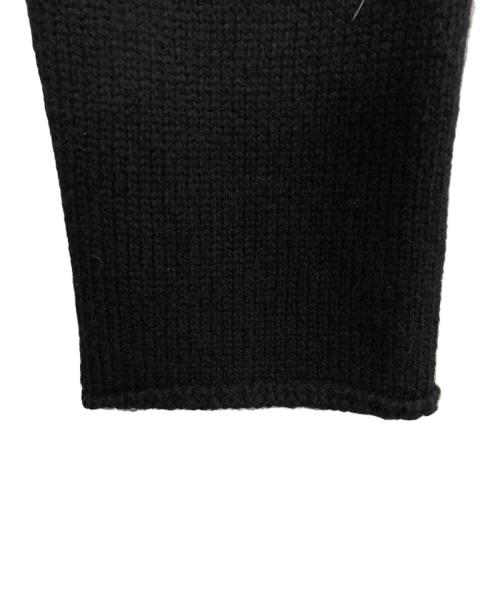 Y's（ワイズ）Y's (ワイズ) 線画ロングウールカーディガン ブラック サイズ:2の古着・服飾アイテム