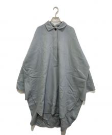 JIL SANDER（ジルサンダー）の古着「カシミヤ オーバーシルエット プルオーバーシャツ」｜ブルー