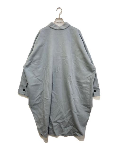 JIL SANDER（ジルサンダー）JIL SANDER (ジルサンダー) カシミヤ オーバーシルエット プルオーバーシャツ ブルー サイズ:34の古着・服飾アイテム