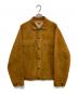 SEVESKIG（セヴシグ）の古着「BACK SIDE 557 JKT/カウレザースエードジャケット」｜マスタード
