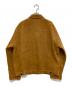 SEVESKIG (セヴシグ) BACK SIDE 557 JKT/カウレザースエードジャケット マスタード サイズ:L：35000円