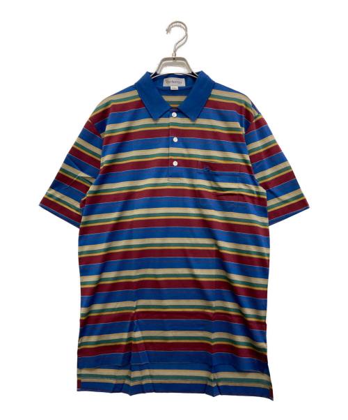 Burberry's（バーバリーズ）Burberry's (バーバリーズ) ポロシャツ ネイビー サイズ:Lの古着・服飾アイテム