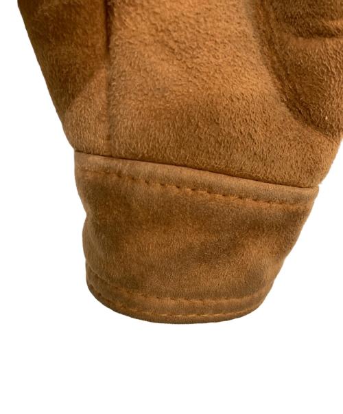 US（ユーエス）US (ユーエス) リアルムートンジャケット ベージュ サイズ:Lの古着・服飾アイテム