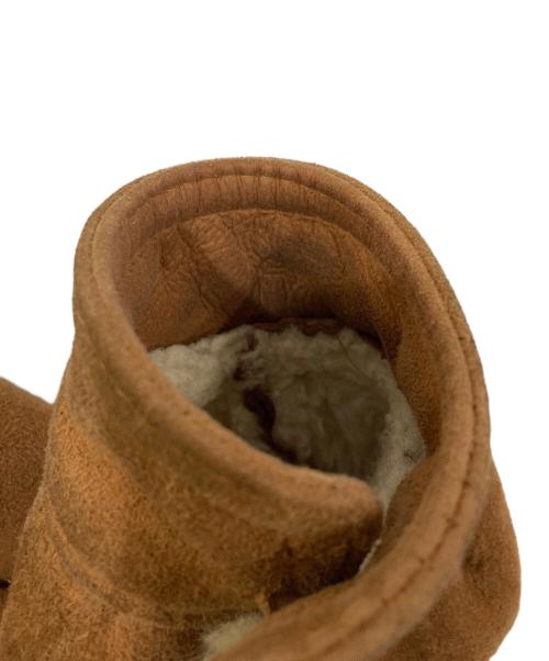 US（ユーエス）US (ユーエス) リアルムートンジャケット ベージュ サイズ:Lの古着・服飾アイテム