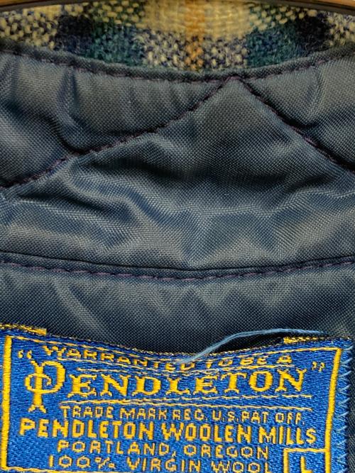 PENDLETON（ペンドルトン）PENDLETON (ペンドルトン) ウールシャツ ブラック サイズ:Lの古着・服飾アイテム