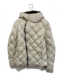 ISAMU KATAYAMA BACKLASH（イサムカタヤマ・バックラッシュ）の古着「BRITANIA カンガルーレザーダウンジャケット」｜ホワイト