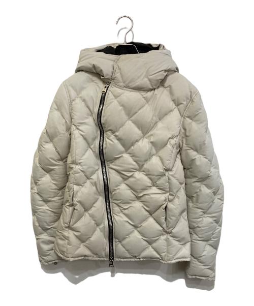 ISAMU KATAYAMA BACKLASH（イサムカタヤマ・バックラッシュ）ISAMU KATAYAMA BACKLASH (イサムカタヤマ・バックラッシュ) BRITANIA カンガルーレザーダウンジャケット ホワイト サイズ:3の古着・服飾アイテム