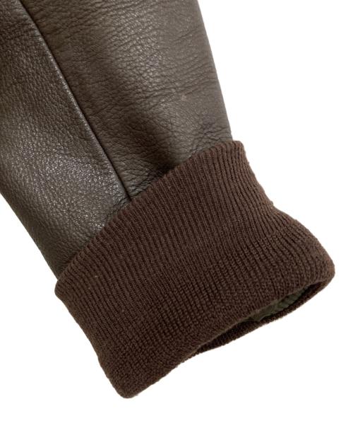 TED COMPANY（テッドカンパニー）TED COMPANY (テッドカンパニー) A2 フライトジャケット ブラウン サイズ:38の古着・服飾アイテム