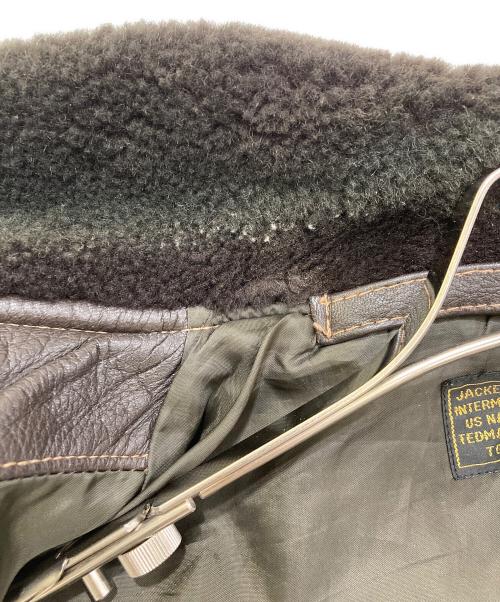TED COMPANY（テッドカンパニー）TED COMPANY (テッドカンパニー) A2 フライトジャケット ブラウン サイズ:38の古着・服飾アイテム