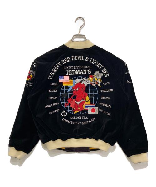 TED COMPANY（テッドカンパニー）TED COMPANY (テッドカンパニー) 別珍スカジャン　2067262 ブラック サイズ:38の古着・服飾アイテム