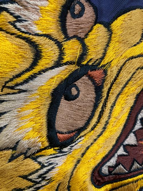 テーラー東洋（テーラートウヨウ）テーラー東洋 (テーラートウヨウ) リバーシブルサテンスカジャン　TT11696 ブルー サイズ:Sの古着・服飾アイテム