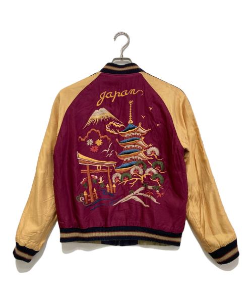 テーラー東洋（テーラートウヨウ）テーラー東洋 (テーラートウヨウ) リバーシブルサテンスカジャン　TT11696 ブルー サイズ:Sの古着・服飾アイテム