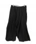 GROUND Y (グラウンドワイ) Balloon Crow Pants　GP-P09-100 ブラック サイズ:3：25000円