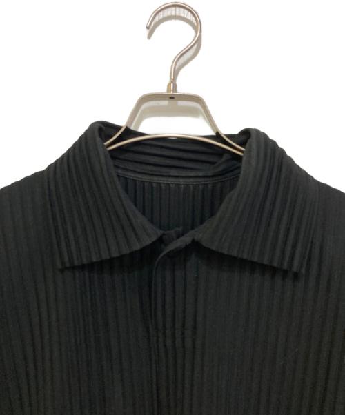 HOMME PLISSE ISSEY MIYAKE（オム プリッセ イッセイ ミヤケ）HOMME PLISSE ISSEY MIYAKE (オム プリッセ イッセイ ミヤケ) MONTHLY COLOR JANUARY　HP41JM102 ブラック サイズ:2の古着・服飾アイテム