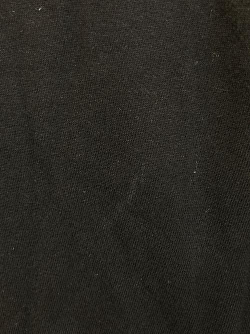 GROUND Y（グラウンドワイ）GROUND Y (グラウンドワイ) COTTON JERSEY FRONT RAGLAN SLIT T-SHIRT SHORT SLEEVES ブラック サイズ:3の古着・服飾アイテム