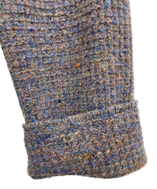 Cruciani（クルチアーニ）Cruciani (クルチアーニ) メランジニットジャケット グレー サイズ:50の古着・服飾アイテム