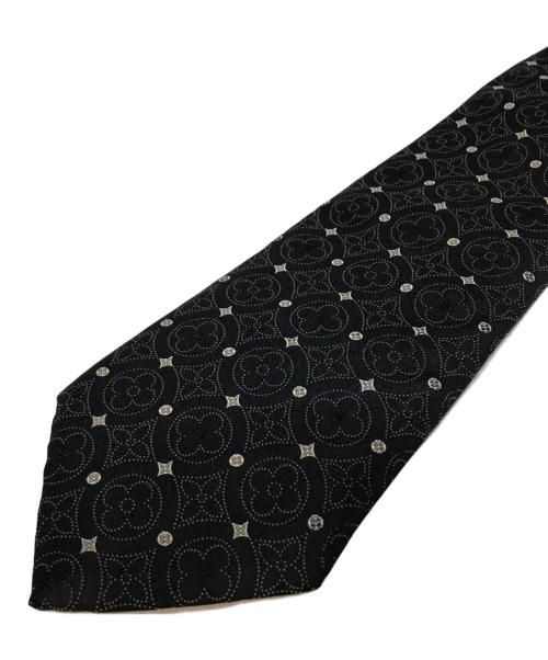 LOUIS VUITTON（ルイ ヴィトン）LOUIS VUITTON (ルイ ヴィトン) シルクネクタイ ブラック サイズ:-の古着・服飾アイテム