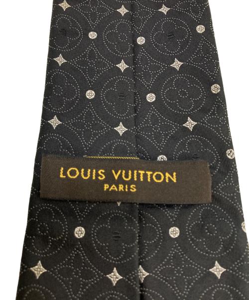 LOUIS VUITTON（ルイ ヴィトン）LOUIS VUITTON (ルイ ヴィトン) シルクネクタイ ブラック サイズ:-の古着・服飾アイテム
