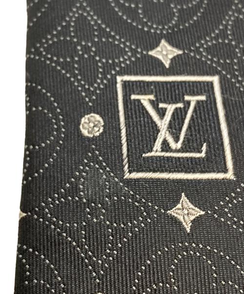 LOUIS VUITTON（ルイ ヴィトン）LOUIS VUITTON (ルイ ヴィトン) シルクネクタイ ブラック サイズ:-の古着・服飾アイテム
