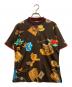 LEONARD SPORT（レオナール スポーツ）の古着「総柄Tシャツ」｜ブラウン