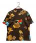 LEONARD SPORT (レオナール スポーツ) 総柄Tシャツ ブラウン サイズ:L：5000円