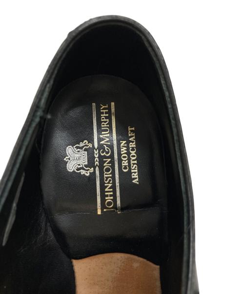 JOHNSTON&MURPHY（ジョンストン＆マーフィー）JOHNSTON&MURPHY (ジョンストン＆マーフィー) チャッカーブーツ　7347 ブラック サイズ:7の古着・服飾アイテム
