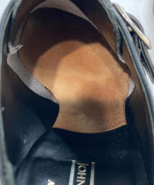 JOHNSTON&MURPHY（ジョンストン＆マーフィー）JOHNSTON&MURPHY (ジョンストン＆マーフィー) チャッカーブーツ　7347 ブラック サイズ:7の古着・服飾アイテム