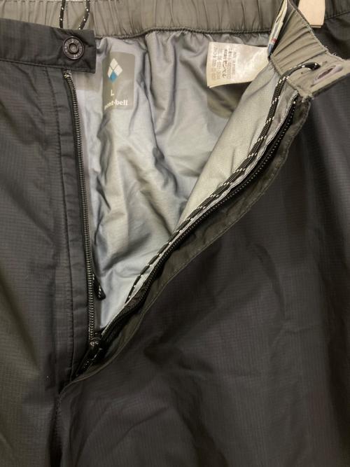 mont-bell（モンベル）mont-bell (モンベル) ストームクルーザー パンツ　1128562 ブラック サイズ:Lの古着・服飾アイテム