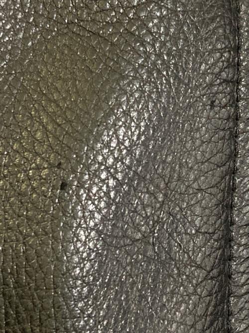 Timberland（ティンバーランド）Timberland (ティンバーランド) レザージップコート ブラック サイズ:Mの古着・服飾アイテム