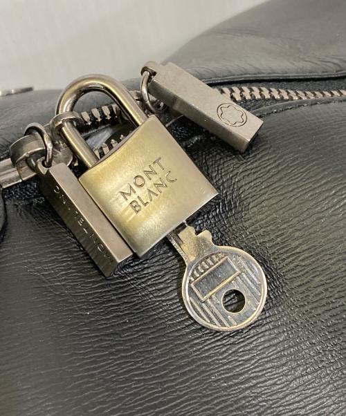 MONTBLANC（モンブラン）MONTBLANC (モンブラン) ボストンバッグ ブラックの古着・服飾アイテム