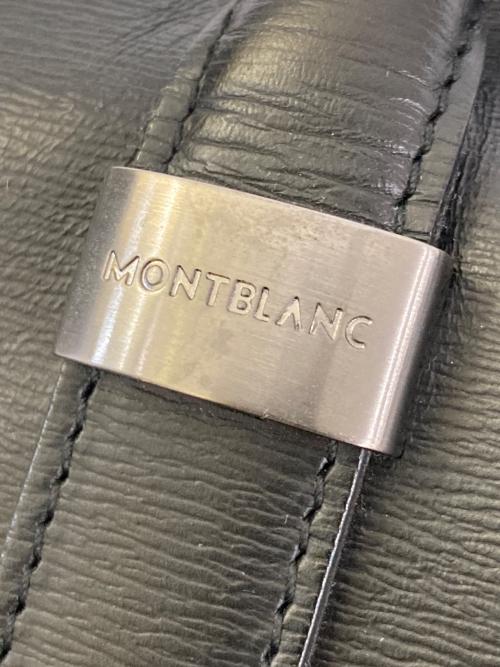 MONTBLANC（モンブラン）MONTBLANC (モンブラン) ボストンバッグ ブラックの古着・服飾アイテム