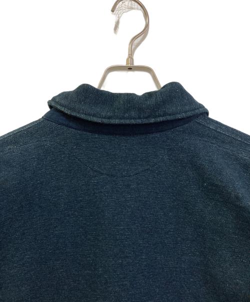 R BY 45rpm（アールバイフォーティファイブアールピーエム）R BY 45rpm (アールバイフォーティファイブアールピーエム) インディゴ染めスウェットジャケット インディゴ サイズ:5の古着・服飾アイテム