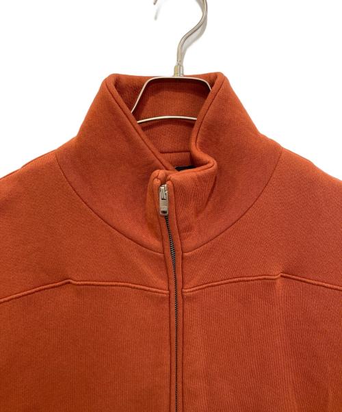 LES TIEN（レスティエン）LES TIEN (レスティエン) ジップアップスウェットブルゾン オレンジ サイズ:Mの古着・服飾アイテム