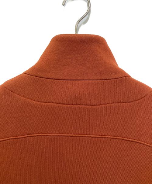 LES TIEN（レスティエン）LES TIEN (レスティエン) ジップアップスウェットブルゾン オレンジ サイズ:Mの古着・服飾アイテム