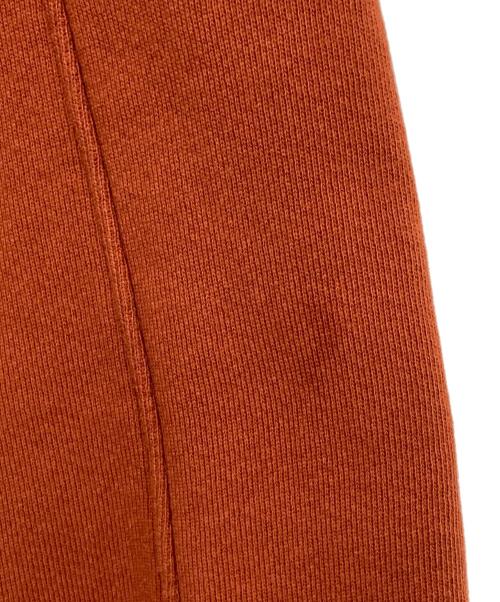 LES TIEN（レスティエン）LES TIEN (レスティエン) ジップアップスウェットブルゾン オレンジ サイズ:Mの古着・服飾アイテム