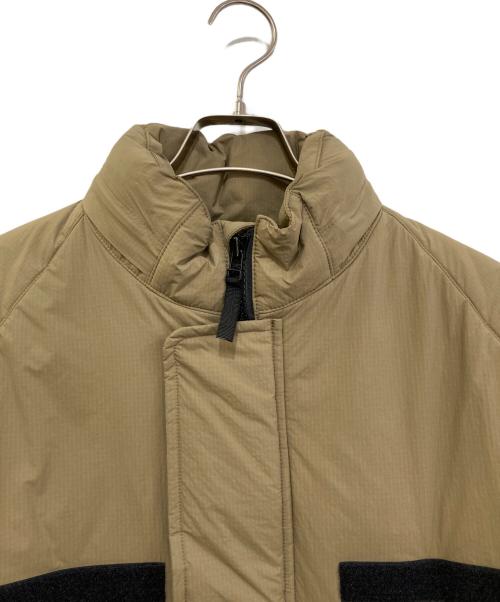 COMME des GARCONS HOMME（コムデギャルソン オム）COMME des GARCONS HOMME (コムデギャルソン オム) エステルリップクロス PRIMALOFT中綿コート オリーブ サイズ:Mの古着・服飾アイテム