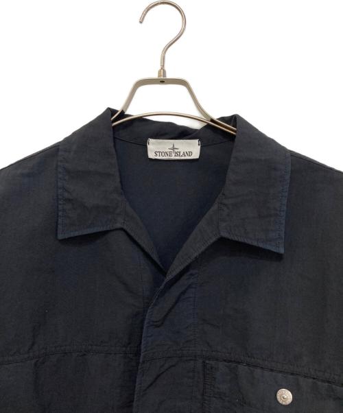 STONE ISLAND（ストーンアイランド）STONE ISLAND (ストーンアイランド) NASLAN-TC CORROSION TREATMENT WHITE PATCH　K2S151200026 ネイビー サイズ:Lの古着・服飾アイテム