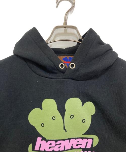 Heaven by Marc Jacobs（ヘブンバイマークジェイコブス）Heaven by Marc Jacobs (ヘブンバイマークジェイコブス) Double Headed Teddy Hoodie ブラック サイズ:Mの古着・服飾アイテム