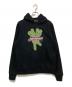 Heaven by Marc Jacobs（ヘブンバイマークジェイコブス）の古着「Double Headed Teddy Hoodie」｜ブラック