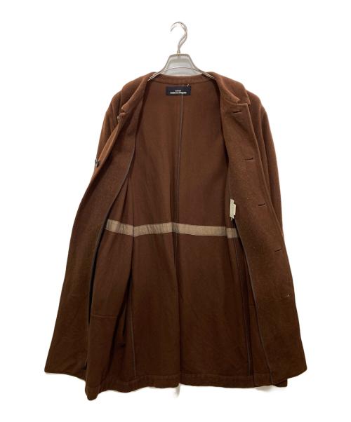 tricot COMME des GARCONS（トリココムデギャルソン）tricot COMME des GARCONS (トリココムデギャルソン) ウールコート ブラウン サイズ:不明(実寸をご参考下さい)の古着・服飾アイテム