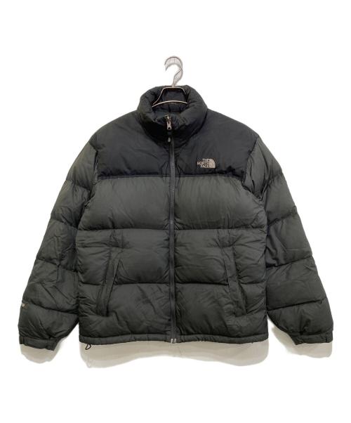 THE NORTH FACE（ザ ノース フェイス）THE NORTH FACE (ザ ノース フェイス) ダウンジャケット グレー×ブラック サイズ:Mの古着・服飾アイテム
