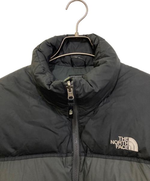 THE NORTH FACE（ザ ノース フェイス）THE NORTH FACE (ザ ノース フェイス) ダウンジャケット グレー×ブラック サイズ:Mの古着・服飾アイテム