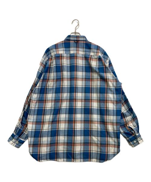 DAIWA PIER39（ダイワ ピア39）DAIWA PIER39 (ダイワ ピア39) Tech Work Shirts Flannel Plaids ブルー サイズ:Lの古着・服飾アイテム