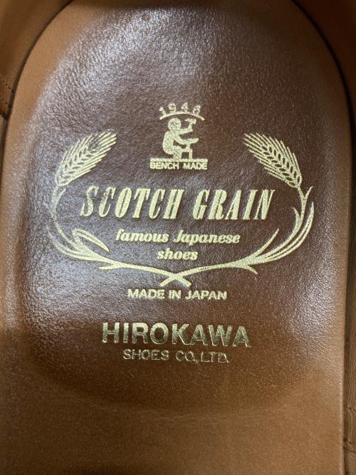 SCOTCH GRAIN（スコッチグレイン）SCOTCH GRAIN (スコッチグレイン) ウィングチップシューズ ブラウン サイズ:26の古着・服飾アイテム