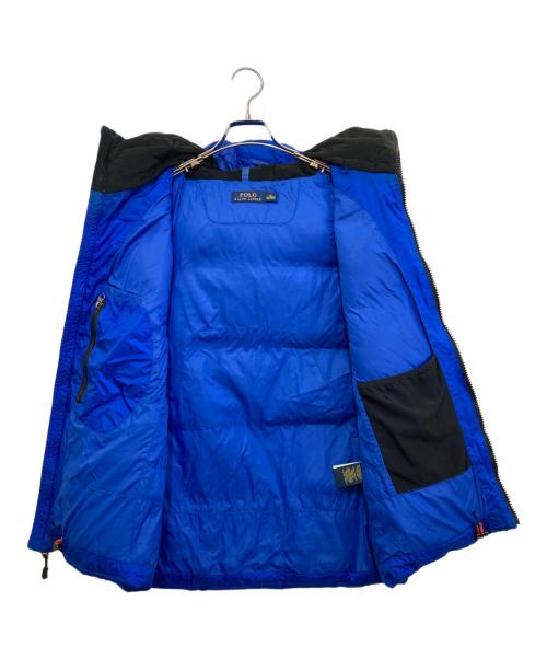 POLO RALPH LAUREN（ポロ・ラルフローレン）POLO RALPH LAUREN (ポロ・ラルフローレン) ビッグポニーダウンベスト ブルー サイズ:XLの古着・服飾アイテム